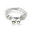 CAVO CELLULARE USB NEDIS CCTB60000AL20 USB-A MASCHIO USB-A MASCHIO 2.00 METRI 